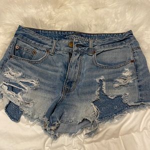 American Eagle short shorts hi waist